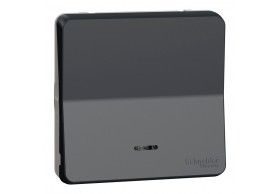 MUR35025 Schneider Mureva Styl Va et vient lumineux LED composableIP55-IK08connex auto-gris