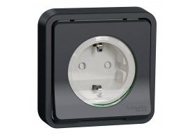 MUR36132  Mureva Styl - socket-outlet - 16A - 2P + E - shutt