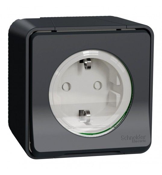 MUR36034  Mureva Styl - socket-outlet - 16A - 2P + E - shutt
