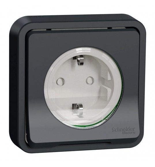 MUR36132  Mureva Styl - socket-outlet - 16A - 2P + E - shutt