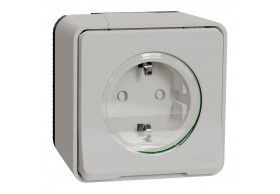 MUR39034  Mureva Styl - socket-outlet - 16A - 2P + E - shutt