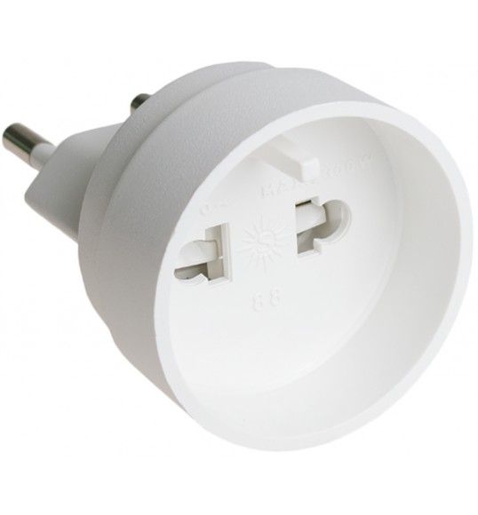 88U-SOLERA ADAPTADOR UNIVERSAL DE VIAGEM 2P 10A 250V