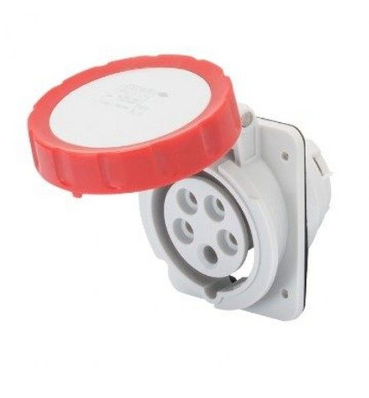 GW62243H Tomada encastrar 10G-HP 32A-3PTN-380V 6H IP67