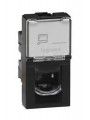 079481 MOSAIC BLACK Black socket RJ45 CAT6 UTP 1 module 079481 MOSAIC BLACK Black socket RJ45 CAT6 UTP 1 module