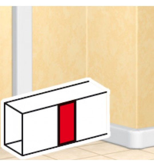 610802 Junta de tampa 85 mm - DLP 105x35 / 105x50 mm- cinzen