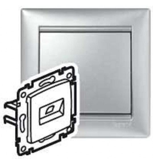 770243 VL-BASE 2XRJ45 C6 UTP AL