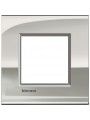 LNE4802PL Bticino Abdeckrahmen Light Air Europe: 1-fach, 2 Module, Farbe: Palladium LNE4802PL Bticino Abdeckrahmen Light Air Europe: 1-fach, 2 Module, Farbe: Palladium