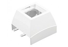 10988 ABR ADAPTADOR FRONTAL Q45 P/CALHA 60X16 BRANCO