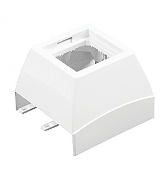 10988ABR Efapel ADAPTADOR FRONTAL Q45 P/CALHA 60X16 BRANCO