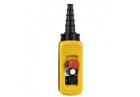 XACA2914 Pendant station 2 push buttons, 1 emergency stop