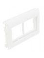 10952ABR Efapel ADAPT Q45 P/CALHAS TAMPAS L75 - 4 MD BRANCO