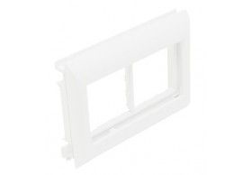 10952ABR Efapel ADAPT Q45 P/CALHAS TAMPAS L75 - 4 MD BRANCO