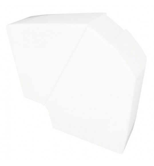 10083RBR NGULO PLANO VARIABLE P/CANAL 110X34 BLANCO