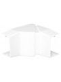 10062ABR Efapel �NGULO INTERIOR VAR P/CALHA 40X16 BRANCO