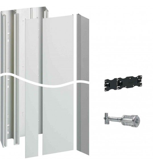 JK213D Kit calha gamma 13 c/ 2 tampas, 2x1,3m