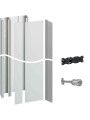 JK213D Kit calha gamma 13 c/ 2 tampas, 2x1,3m