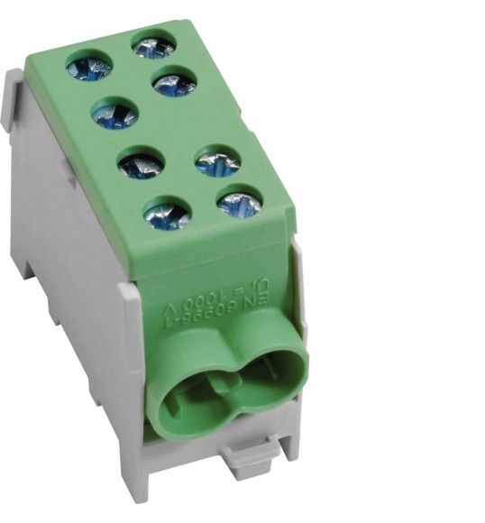 KH35E Hager Hauptleitungsabzweigklemme 1polig, 2x35mm�-2x25mm�, IP20, Farbe: Gr�n