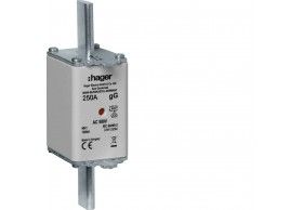 LNH1250M Hager Fusible  NH1 gG 500V 250A K-Indicateur