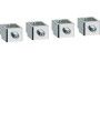 HYS002H Hager SET 4  MORS CAVO P160 CU/AL 4P 1X25-95