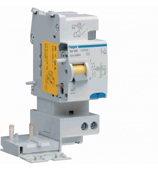 BR264 Bloco dif. 2P 63A sel. 500mA AC 2M