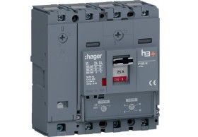 HHS026DC Circuit breaker P160 TM 4P-4D 25A 25kA