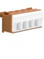 KN18P Hager MORSETTIERA FASE QUICKCONNECT 18 CONNESS KN18P Hager MORSETTIERA FASE QUICKCONNECT 18 CONNESS