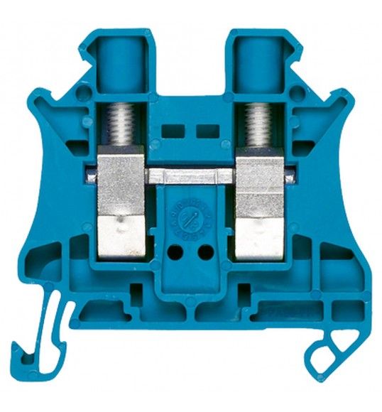 8WH1000-0AF01 morsetto, attacco a vite, morsetto passante, 2,5mm, blu