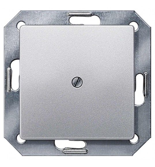 5TG1250 Siemens DELTA syst�me i, aluminium m�tallis� fausse carte 55 x 55 mm