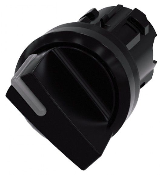 3SU1002-2BC10-0AA0 Illuminable selector switch, 22 mm, round