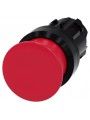 3SU1000-1AD20-0AA0 pulsante a fungo, 22 mm, rotondo, in plastica, rosso, 30 mm, ad impulso 3SU1000-1AD20-0AA0 pulsante a fungo, 22 mm, rotondo, in plastica, rosso, 30 mm, ad impulso
