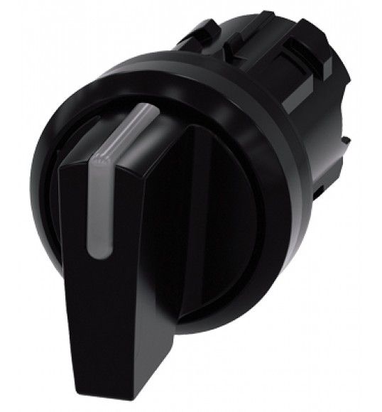 3SU1002-2BM10-0AA0 Illuminable selector switch, 22 mm, round