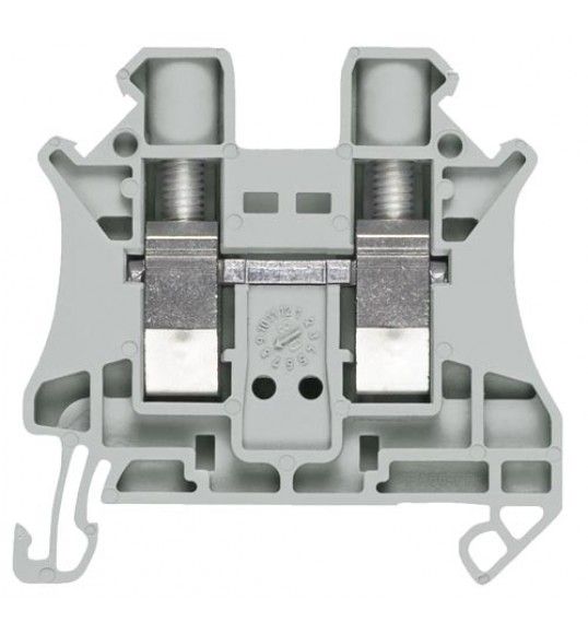 8WH1000-0AF00 morsetto, attacco a vite, morsetto passante, 2,5mm, grigio