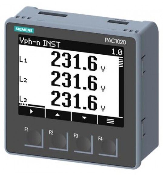 7KM1020-0BA01-1DA0 SENTRON PAC1020 96X96 mm Power Monitoring