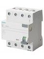 5SV3644-6 Siemens Interrupteur différentiel, 4 pôles, type A, In : 40 A, 300 mA, Un CA : 400 V 5SV3644-6 Siemens Interrupteur différentiel, 4 pôles, type A, In : 40 A, 300 mA, Un CA : 400 V