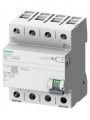 5SV3646-4 FI-Schutzschalter, 4-polig, Typ B, kurzzeitverz�gert, In: 63 A, 300 mA, Un AC: 400 V SIGRE