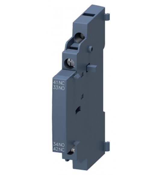 3RV2901-1A Siemens interrupteur auxiliaire montage lat�ral Bornes � vis 1 NO +1 NF pour disjoncteur 