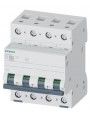 5SL6410-7 Siemens Disjoncteur modulaire 400V 6kA, 4 pôles, C, 10A 5SL6410-7 Siemens Disjoncteur modulaire 400V 6kA, 4 pôles, C, 10A