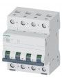 5SL6420-7 Siemens Interruttore magnetotermico 400 V 6 kA, a 4 poli, C, 20 A 5SL6420-7 Siemens Interruttore magnetotermico 400 V 6 kA, a 4 poli, C, 20 A