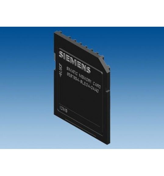 6ES7954-8LE04-0AA0 Siemens memory cards 3, 3V Flash, 12 MB