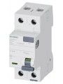 5SV4316-0 Siemens Interruttore differenziale, a 2 poli, tipo AC, In: 63�A, 30 mA, Un AC: 230�V