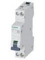 5SL6006-7 Siemens pequeño interruptor automático 230 V, 6 kA, 1+N polos/1 mód., C6 5SL6006-7 Siemens pequeño interruptor automático 230 V, 6 kA, 1+N polos/1 mód., C6