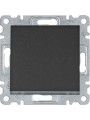 WL0013 HAGER Lumina 2 One way switch Black