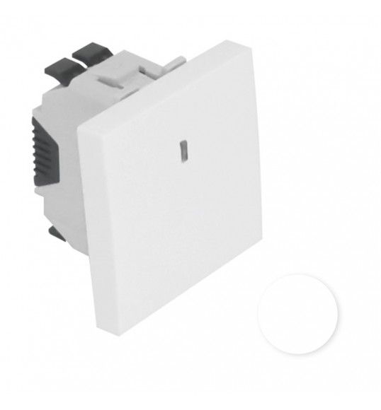 45073SBR Efapel COMUTADOR DE ESCADA C/SINALIZ - 2 M�D BRANCO