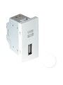 45437 SBR TOMADA DE DADOS USB - 1 MÓD BRANCA 45437 SBR TOMADA DE DADOS USB - 1 MÓD BRANCA
