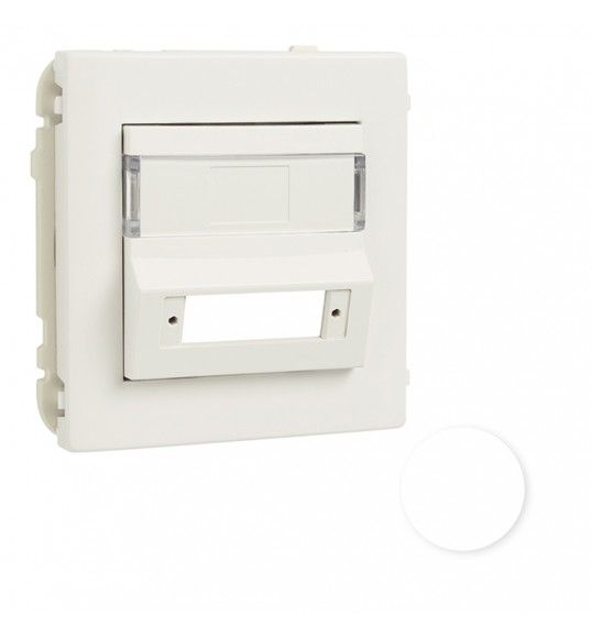 50448SBR TAPA P/ADAPT P/CONECT FO SC APC DUPLEX BLANCO