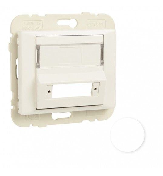 70448SBR TAPA P/ADAPT P/CONECT FO SC APC DUPLEX BLANCO