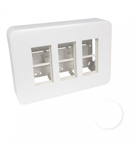 83412SBR PUESTO TRABAJO SUPERFICIE 3X4 MD BLANCO