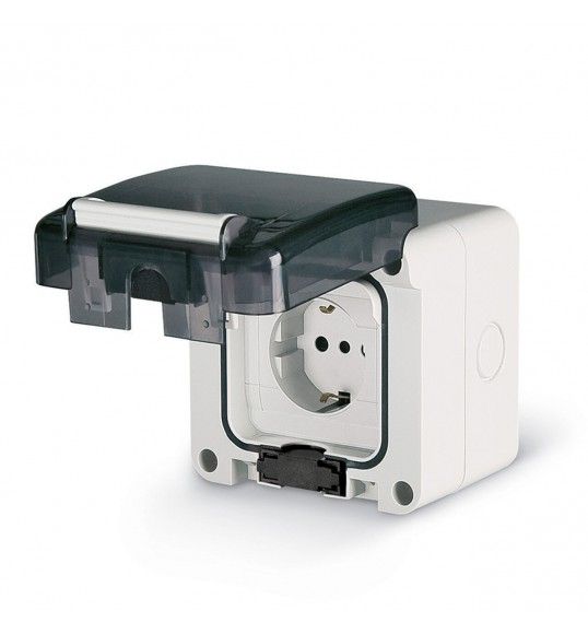 EV.PROTECTA SCHUKO socket electric car 2P+T