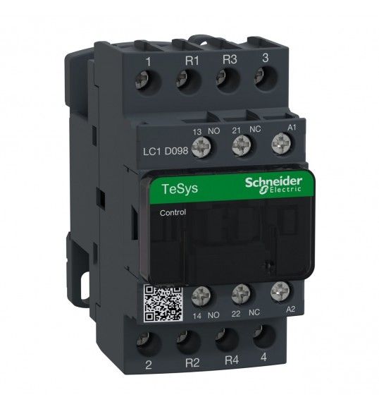 LC1D128P7 CONT 25A 4PL 2NO+2NC 230V50/60Hz