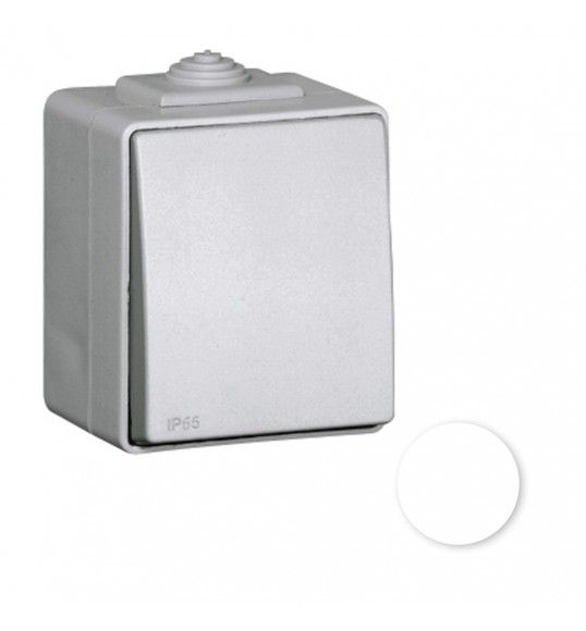 48011CBR Efapel INTERRUPTOR UNIPOLAR BRANCO